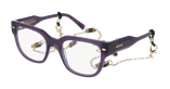 GAFAS GRADUADAS mujer CARACTÈRES AUDACIEUSE morado - vista de frente