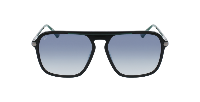 GAFAS DE SOL hombre ILLAS negro/verde - vista de frente