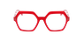 GAFAS GRADUADAS mujer CARACTÈRES COQUETTE rojo/rosa