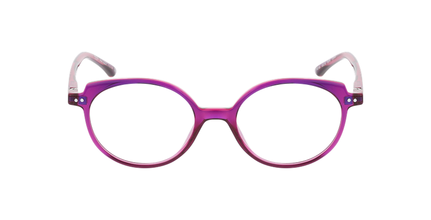 GAFAS GRADUADAS niños SUZY morado/rosa - vista de frente