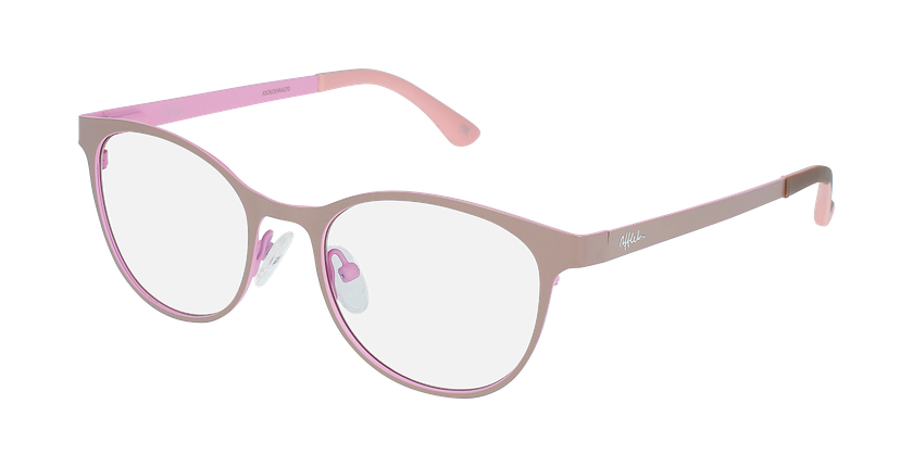 GAFAS GRADUADAS mujer MAGIC 45 gris/rosa - vue de 3/4