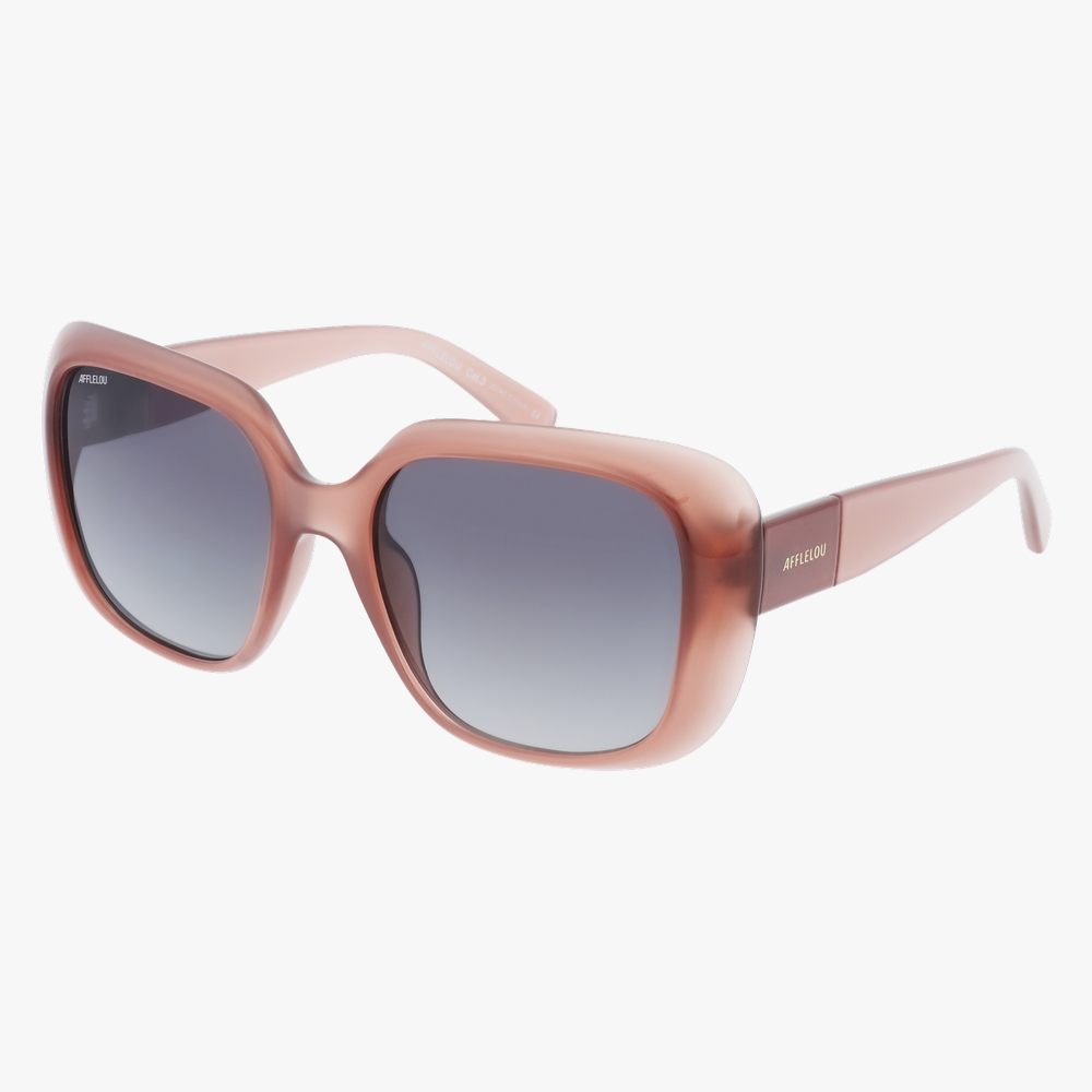 GAFAS DE SOL mujer VELETA rosa/dorado - vista de frente