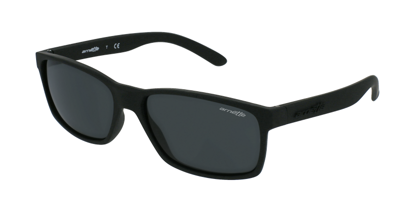 GAFAS DE SOL hombre SLICKSTER negro - vue de 3/4