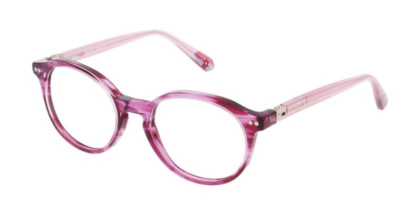 GAFAS GRADUADAS niños FROZEN 11 morado - vista de frente