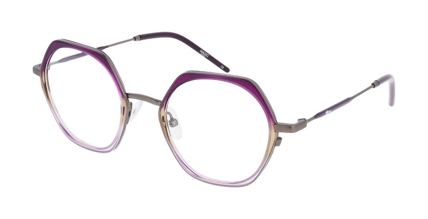 GAFAS GRADUADAS mujer MAGIC220 morado - vista de frente