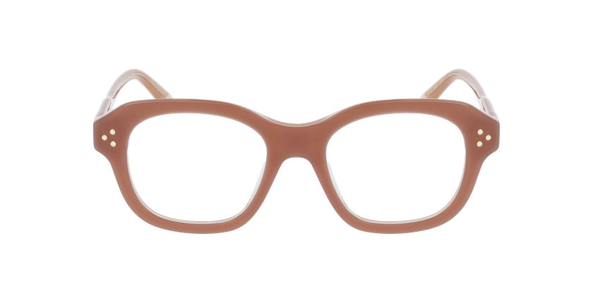 GAFAS GRADUADAS mujer ENIGMATIQUE marrón - vista de frente