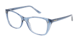 GAFAS GRADUADAS mujer DEVA azul - vista de frente