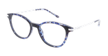 GAFAS GRADUADAS mujer GEORGIA carey azul/azul - vista de frente