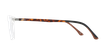 GAFAS GRADUADAS hombre MAGIC 130 blanco/plateado - vista de frente