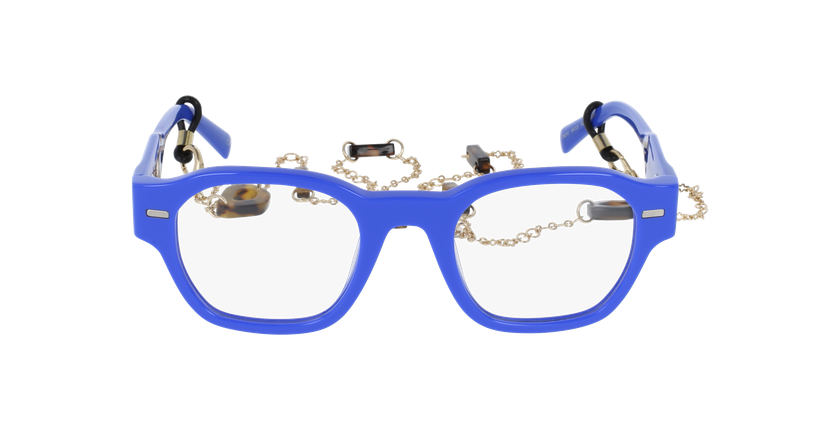 GAFAS GRADUADAS mujer CARACTÈRES AUTHENTIQUE azul - vista de frente