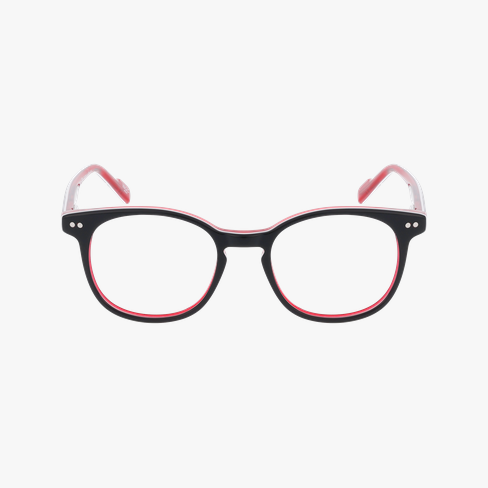 GAFAS GRADUADAS niños 3 negro vista de frente