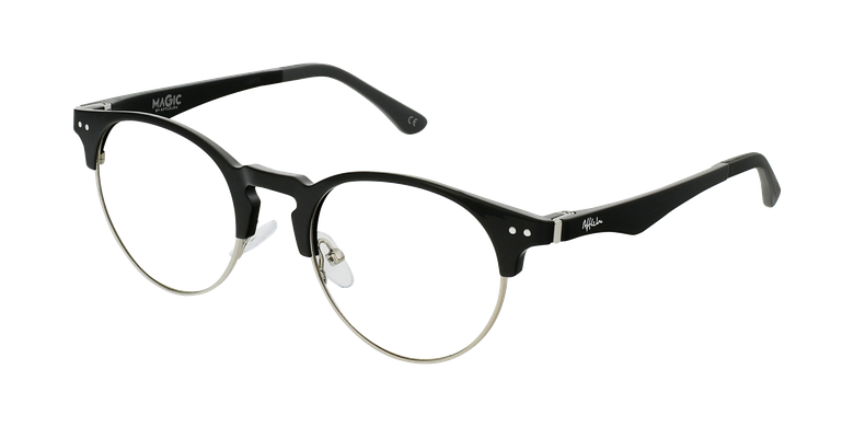 Gafas graduadas TMG93 negro/plateado Gafas graduadas TMG93 negro/plateado