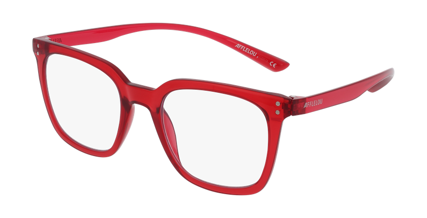 GAFAS GRADUADAS M5URD01 rojo - vista de frente