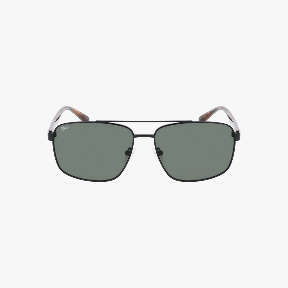 GAFAS DE SOL hombre BRONTE negro/carey - vista de frente