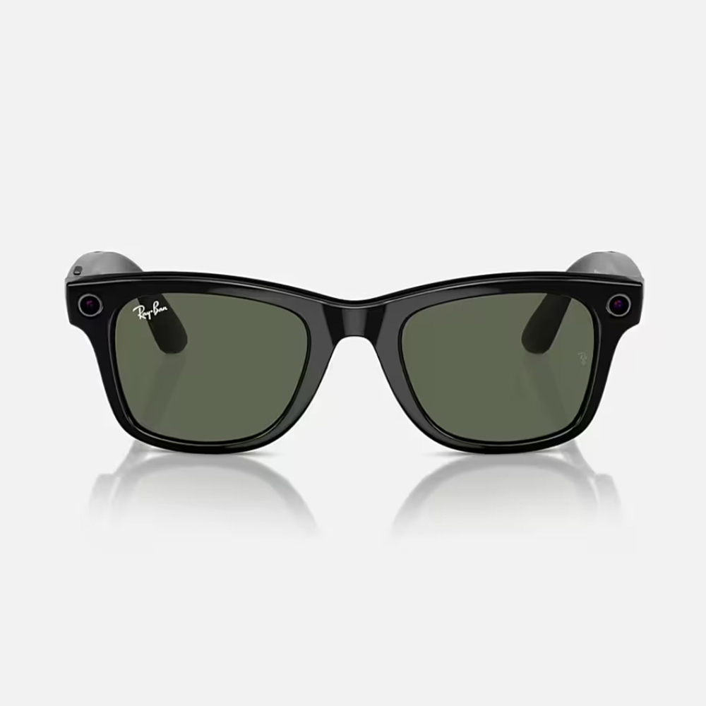 GAFAS DE SOL Meta Wayfarer Básico negro - vista de frente