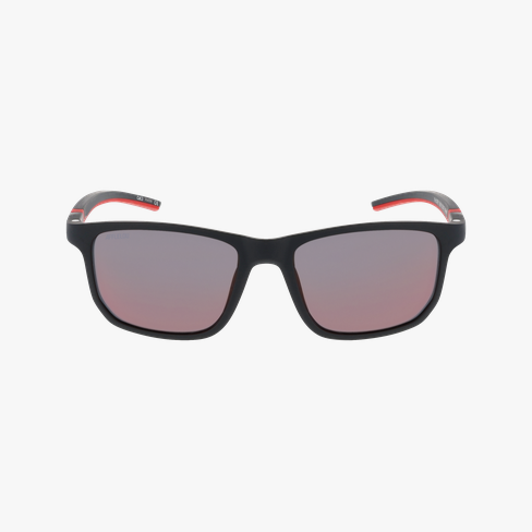 GAFAS DE SOL hombre GREY POLARIZED negro/rojo vista de frente