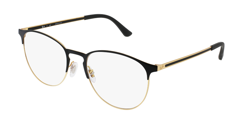 GAFAS GRADUADAS RX6375 negro/negro - vista de frente