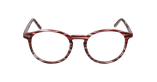 GAFAS GRADUADAS niños RZERO26 rojo marmoleado - vista de frente