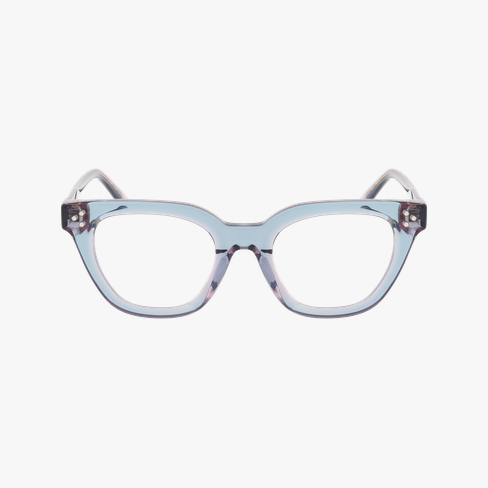 GAFAS GRADUADAS mujer CARACTÈRES ARTISTE azul/morado vista de frente