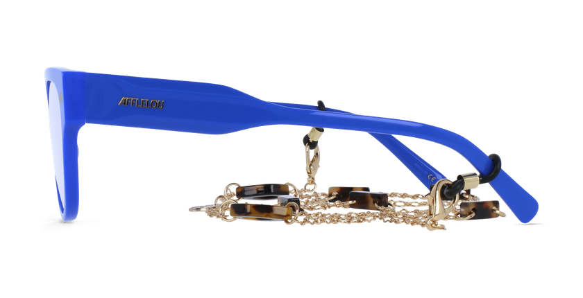 GAFAS GRADUADAS mujer CARACTÈRES AUDACIEUSE azul - vista de frente