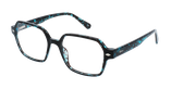 GAFAS GRADUADAS mujer LORY azul/carey azul - vista de frente