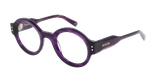 GAFAS GRADUADAS mujer DIPLOMATE morado - vista de frente