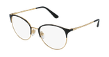 GAFAS GRADUADAS mujer VO4108 negro/dorado - vista de 3/4