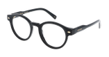 GAFAS GRADUADAS mujer CARACTÈRES DISCRÈTE negro - vista de frente