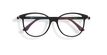 GAFAS GRADUADAS mujer MAGIC 29 negro/negro brillante - vista de frente