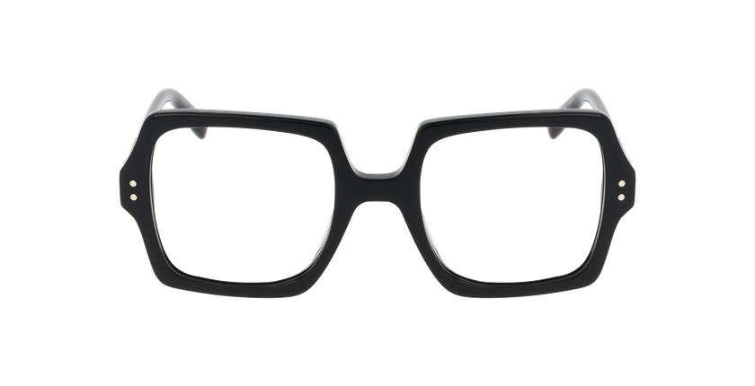 GAFAS GRADUADAS mujer CHARISMATIQUE negro/rojo - vista de frente