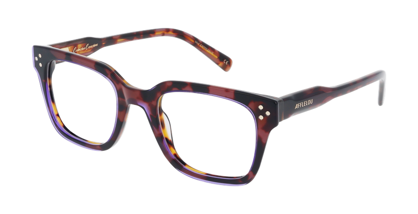 GAFAS GRADUADAS mujer CARACTÈRES EXPRESSIVE morado - vista de frente