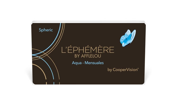Lentillas L'EPHEMERE AQUA MENSUALES - 6L - vista de frente