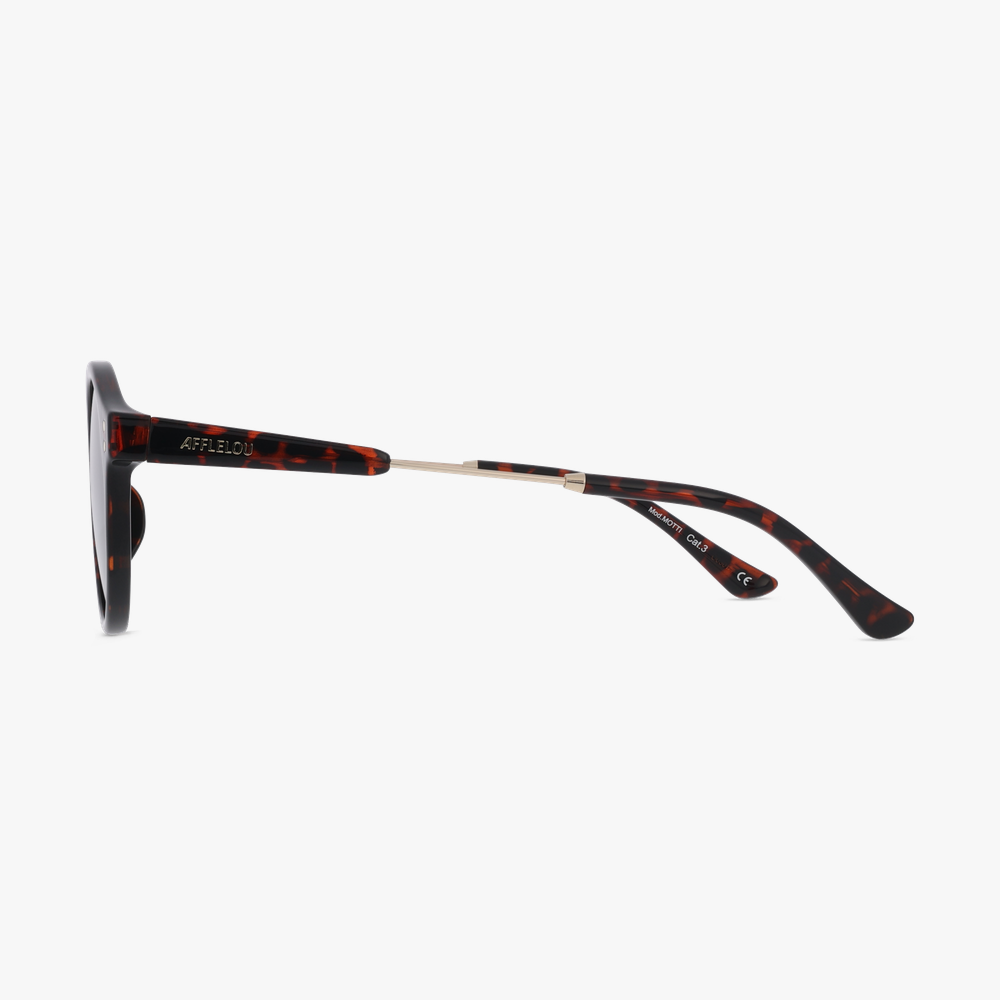 GAFAS DE SOL MOTTI carey/dorado - vista de frente