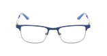 GAFAS GRADUADAS niños ZACH azul/gris - vista de frente