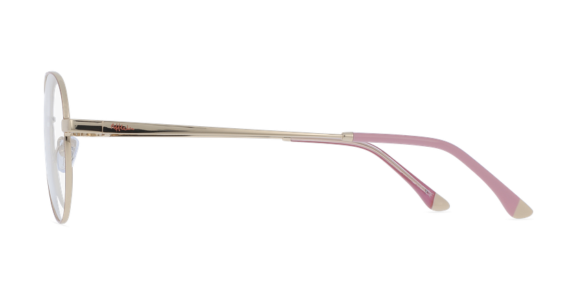 GAFAS GRADUADAS mujer MAGIC MAVERICK rosa/dorado - vista de frente