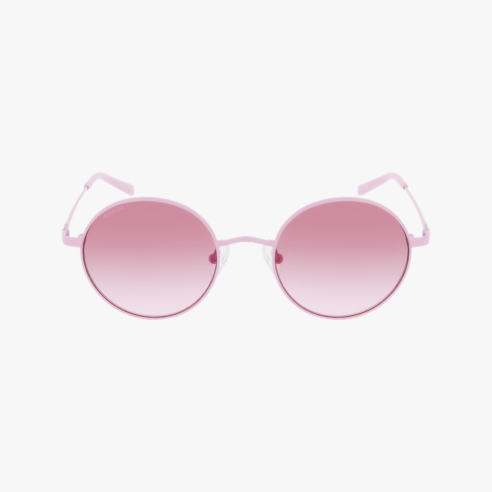 GAFAS DE SOL RONDA rosa - vista de frente