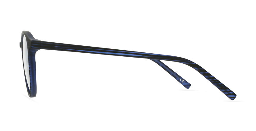 GAFAS GRADUADAS niños RZERO26 azul mármol/negro - vista de frente