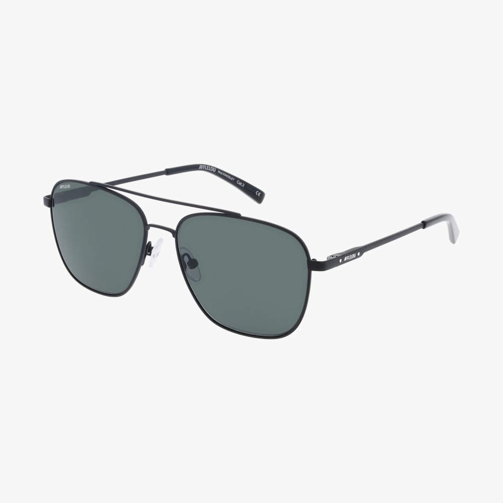 GAFAS DE SOL hombre KINGSLEY negro - vista de frente