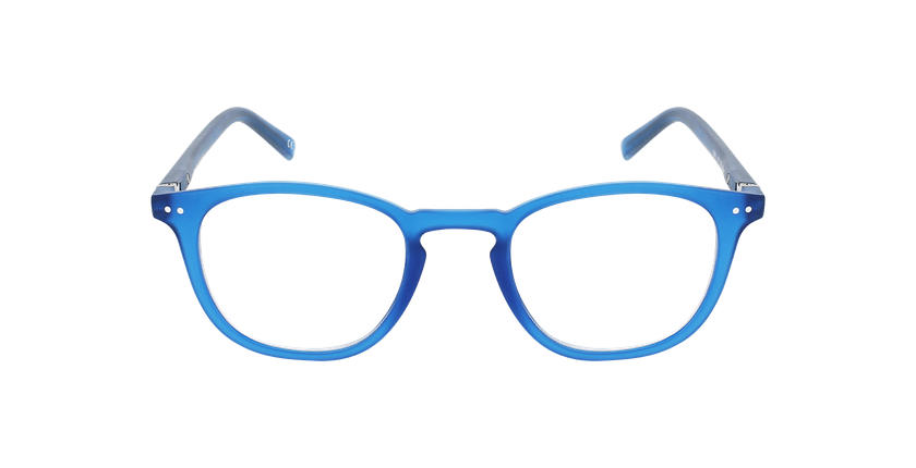 Gafas graduadas FORTY anti-luz azul color Azul azul/azul - vista de frente
