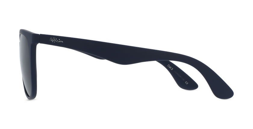 GAFAS DE SOL hombre MAZO azul/azul oscuro mate - vista de frente