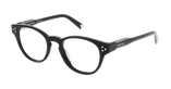 GAFAS GRADUADAS mujer PIPLETTE negro/dorado - vista de frente