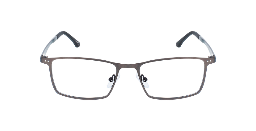 GAFAS GRADUADAS hombre MAGIC 129 CARBONE gris/verde - vista de frente