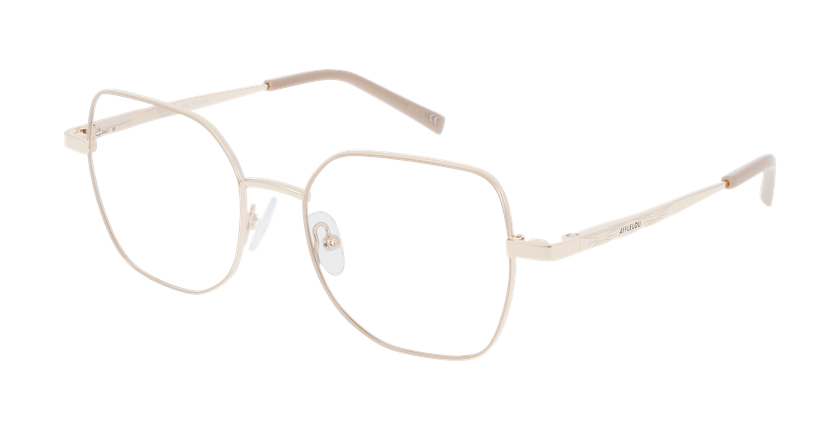 GAFAS GRADUADAS mujer FELICIE dorado/beige - vista de frente