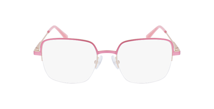 GAFAS GRADUADAS mujer MALORY rosa/dorado - vista de frente
