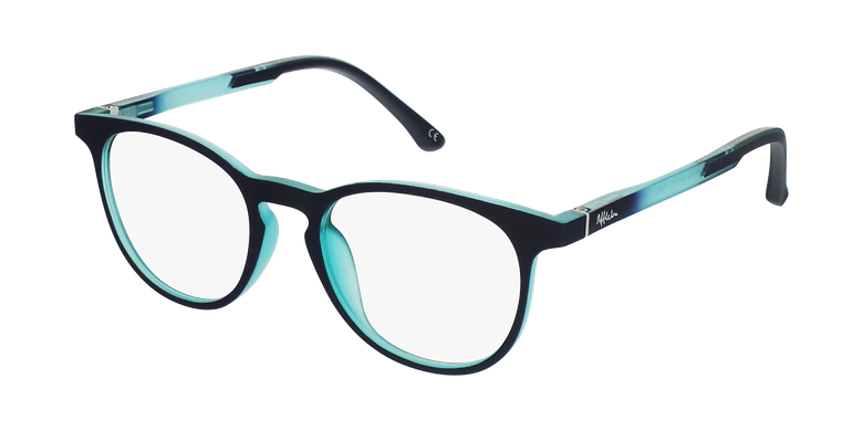 Gafas graduadas niños MAGIC 78 ECO-RESPONSABLE morado/turquesavue de 3/4 Gafas graduadas niños MAGIC 78 ECO-RESPONSABLE morado/turquesavue de 3/4