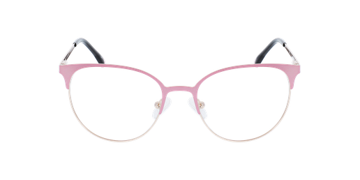 GAFAS GRADUADAS mujer MAGIC 109 rosa/dorado vista de frente