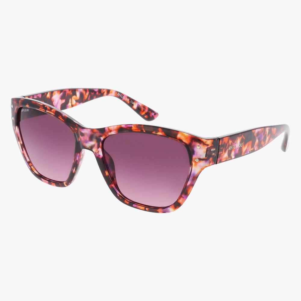 GAFAS DE SOL mujer HERA carey/rosa - vista de frente