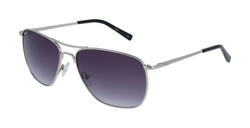 GAFAS DE SOL hombre JOHN gris - vista de frente