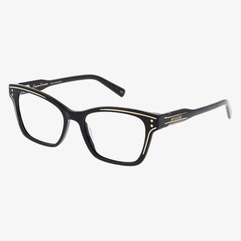 GAFAS GRADUADAS mujer CHANCEUSE negro/dorado