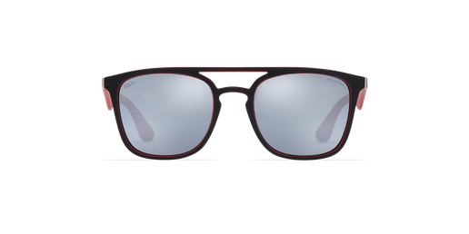 GAFAS DE SOL OSTUNI POLARIZED negro/rojovista de frente